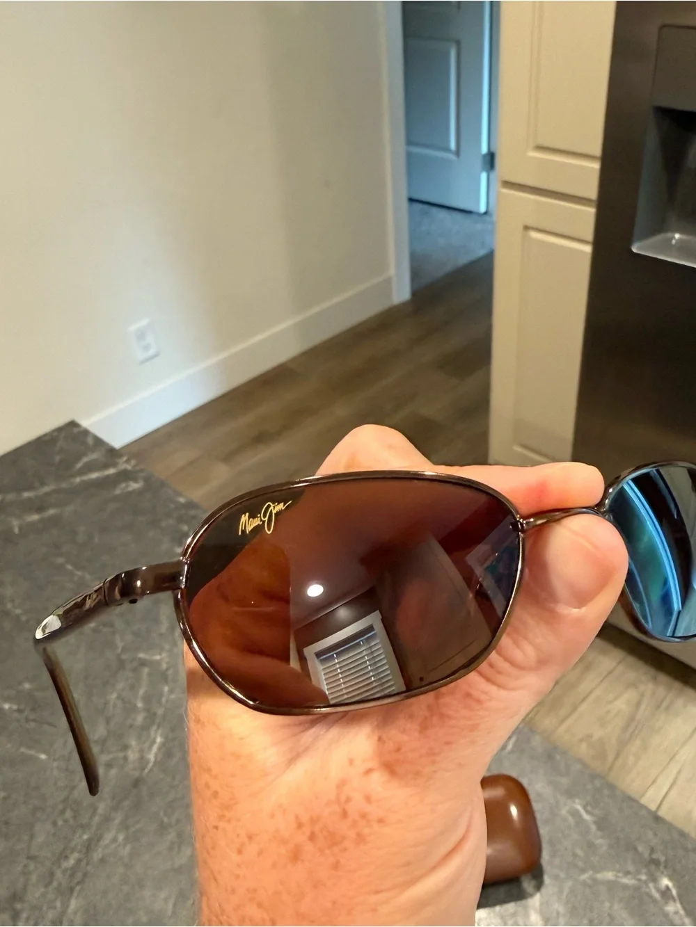 Maui Jim MJ-133-23 Hilo Original OG vintage polarized sunglasses with case